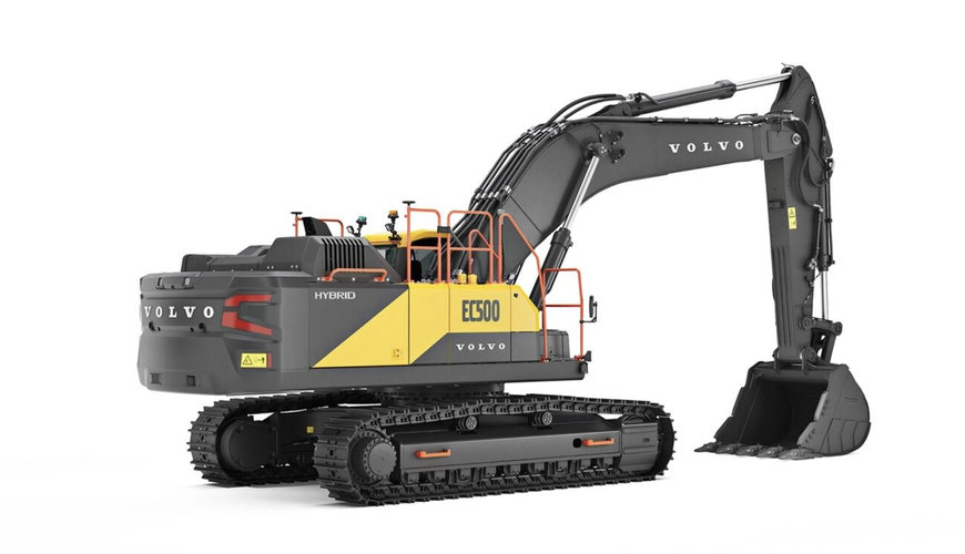 Volvo CE lleva la tecnología híbrida a su última generación de excavadoras